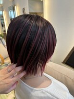 エム バイ ブローチェ(em by BROCHE)&nbsp;バレイヤージュ×切りっぱなし