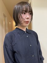ヒントステーション(HINTSTATION) 〈浅草 半個室〉フェイスレイヤー×ミニボブ