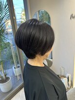 メロウ(mellow) 大人上品ショートヘア◎艶ベージュカラーでイメチェン♪