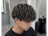 【メンズ人気No.1】カット+メッシュキャップ+メンズパーマ