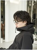 2.30代メンズ　グランジパーマ|KUU.
