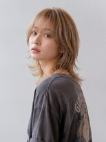 きいろのゾウ ハイトーンカラー/ウルフカット/ハネ感ウルフ