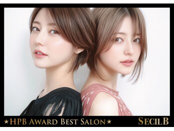 セシルビー 溝の口(SECILB)の写真/【2022-2026☆ 5年連続 HOT PEPPER Beauty AWARD　BEST　SALON　注目サロン選出】カラーカット+TOKIO￥8800