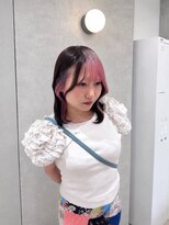 バサ 立川店(BASSA)&nbsp;ピンク×ラベンダー　デザインカラー