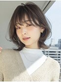 【ブルベ冬20代】顔周りレイヤーで垢抜けるくびれミディ