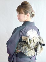 ショートでお着物スタイル