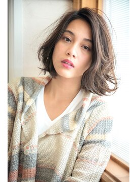 オレンジクラッカー(Orange Cracker) 【orange cracker】大人かわいいカジュアルボブ☆　久米川