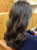 ララテラス(LaLa Terrace)&nbsp;ダークグレージュ×セミウェットラフウェーブ