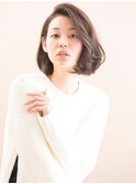 美シルエットで魅せる☆綺麗めボブ