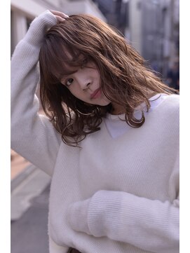 エイチ(H eitf) Hエイチ原宿*『ラフウェーブ』 ジグザグバング