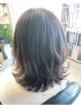 ヘアー アトリエ エゴン(hair atelier EGON) レイヤーボブ