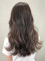 アルバム 銀座(ALBUM GINZA)&nbsp;ナチュラルハイライト_ウェーブパーマフォギーベージュ_ba296551