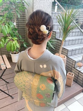 ダブル(W) 【hair salon W】卒業入学ヘアセット