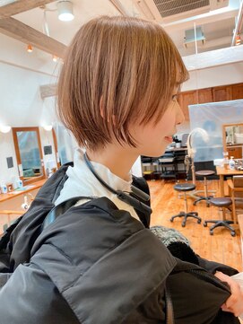 ロウバイレボ 柏(lou by revo) ショートボブ/ミニボブ/マッシュ/切りっぱなし/柏駅