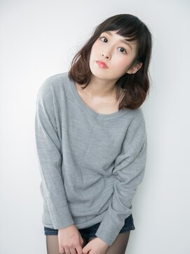 リアム ヘア リラックス(LIAM hair Relax) 【LIAM】すき間バング×ミディボブ