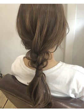 リオール(hair relaxation Re'all) 【倉島春名】カジュアル網おろしスタイル