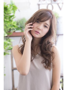 ミエル ヘア 新宿(miel hair) 〈mielhair新宿〉大人可愛いゆるふわスタイル　イルミナ