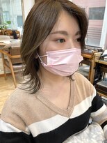 ギフト ヘアー サロン(gift hair salon) 【韓国風くびれミディアム】