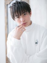 メンズヘア ビーセカンド 草加店(MENS HAIR B-2)&nbsp;シースルーバンクがポイント！マニッシュショートP