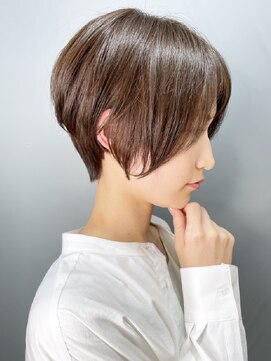 ニット 銀座(knit) 《knit銀座》大人可愛い20代30代40代ショートボブ丸み前下がり