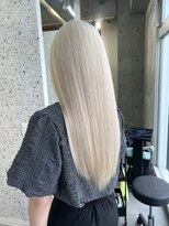 ラニヘアサロン(lani hair salon)&nbsp;【天神/大名】ホワイトブロンド【ハイトーン】