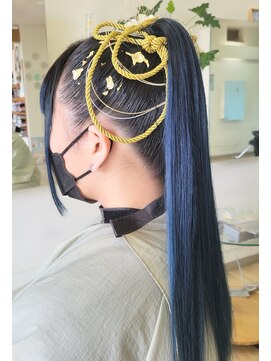 ヴァニラ(Vanilla) 成人式前撮りヘアセット