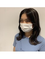 ネオリーブエクラ 上野御徒町店(Neolive eclat)&nbsp;デザインカラーくびれカット