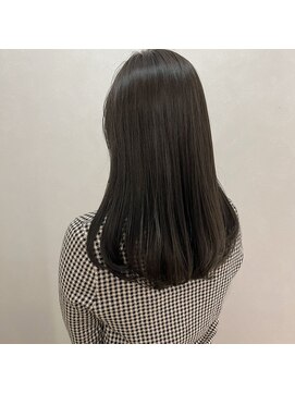 アンドワン 自由が丘(&ONE) 【&ONE 自由が丘】透明感カラー オリーブグレー