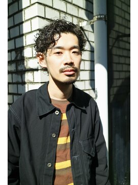 ボンド 三軒茶屋(Bond) メンズツーブロック×スパイラルパーマ[三軒茶屋]