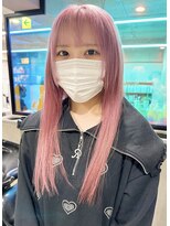 ザメゾン(THEMAISON)&nbsp;【GUEST】トリプルカラーのペールピンク