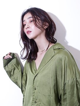 ヨファヘアー 岡本店(YOFA hair) 大人ガーリーチョコレートモードプリカール0505