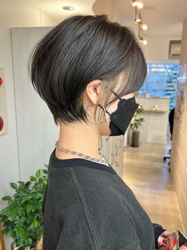 サンドシーン(sand scene) ＠thisiskaito表参道原宿/ショートヘア/ショートボブ/グレージュ