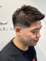 リバティシェアバーバー 銀座2nd(LIBERTY SHARE BARBER)&nbsp;スキンフェードコテパーマ濡れパンマッシュパーマ[銀座<理容室>]