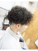 ヘアテリア リュウ 大塚(hair teria ryu)&nbsp;ツイスパ風波巻きパーマ/メンズカット