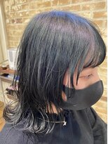 シャル 相模大野(shalu)&nbsp;ウルフ×ボブ×ブルーブラック