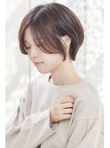 似合わせカット×丸みショートボブ【瀧上丈司】