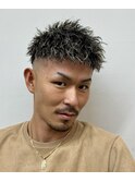 ツイストメッシュダウンバング