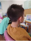 ソフトモヒカン　キッズカット