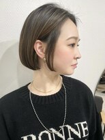 ヘアメイク シンズ レインボー(Hair Make SHIN'S RAINBOW)&nbsp;ショートボブ/大人巻き/ぷつっとボブ/ナチュラルモード/高松