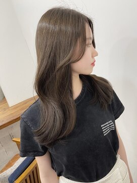 ポーチバイハニー オモテサンドウ(PORCH by HONEY omotesando) リバースレイヤー　ヘーゼルオリーブ　オリーブグレージュ