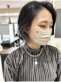 インナーカラー☆アッシュグレージュ☆ケアブリーチ