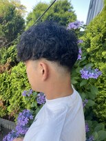 あお へあさろん&nbsp;ツイスパ　フェード