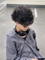 レガシーヘアーデザイン(Legacy hair design) Kazu / 波巻き スパイラル パーマ. メンズパーマ マッシュ