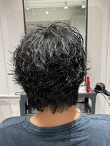 ロルカ 池袋店(Rolka)&nbsp;【シャドウパーマ】マッシュ/メンズパーマ/メンズカット/池袋