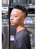 ハイフェード×七三分け（サイドパート）<池袋> <理容室>