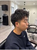 アップバングショート