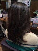 ４０代５０代ミセスヘア＊大人上品なミディアムヘア冬ヘアー