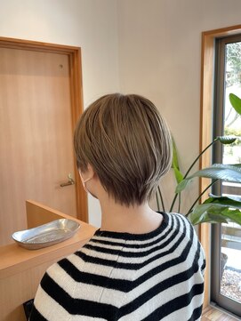 ヘアーロッジ(HAIR ROJJ) ミルキーベージュショート