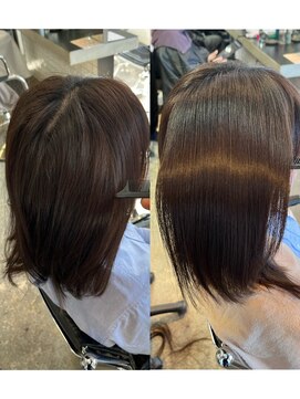 サクラ 岐阜(SAKURA) 乾かしただけが叶う美髪縮毛矯正　髪質改善カラー　岐阜美容室