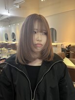 フェリアあべの(FERIA) 【天王寺 あべの】ミルクティーベージュ×レイヤーカット